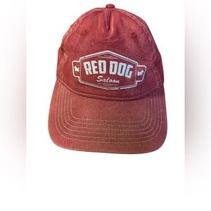 Red Dog Saloon Juneau Alaska Vintage Trucker Hat Cotton Adjustable
